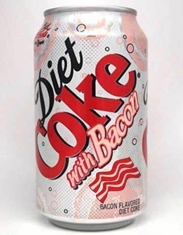 Diet Coke with Bacon